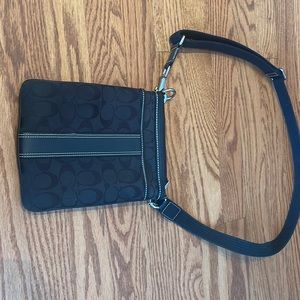 Black Coach crossbody